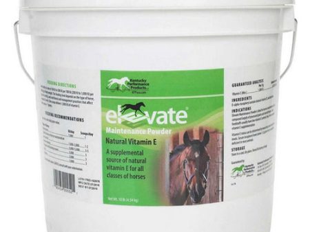 Elevate Maintenance Powder Vitamin E for Horses 10 Lbs by Kentucky Performance Products For Sale