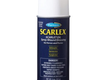 Scarlex Spray Wound Dressing for Horses 5 Oz by Farnam Hot on Sale