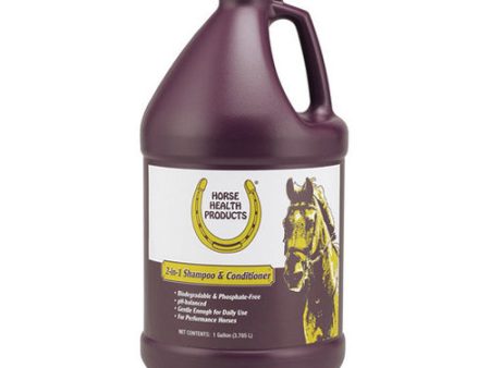 2-in-1 Shampoo & Conditioner for Horses 1 Gallon by Horse Health Products on Sale