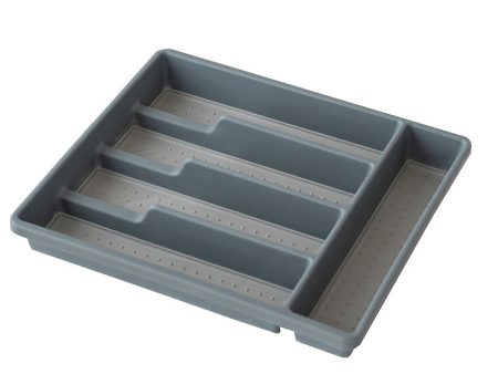 5 Grids Plastic Cutlery Tray Online Hot Sale