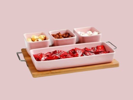 Ceramic Serving Bowls with Tray Online