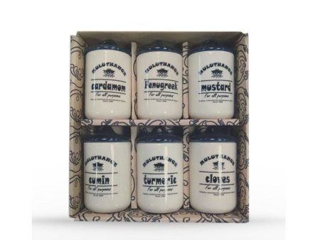 Ceramic Spice Jar Gift Set Hot on Sale